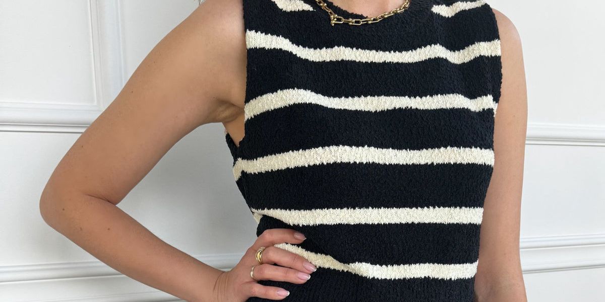 marynarski top bluzka w paski