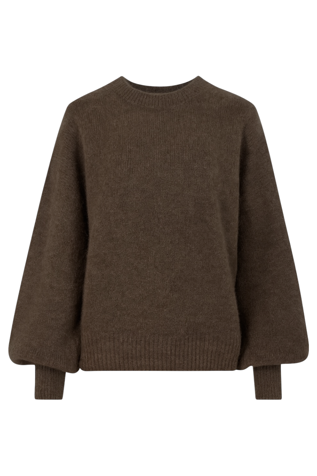 Puszysty sweter damski z cienkiego moheru SKY