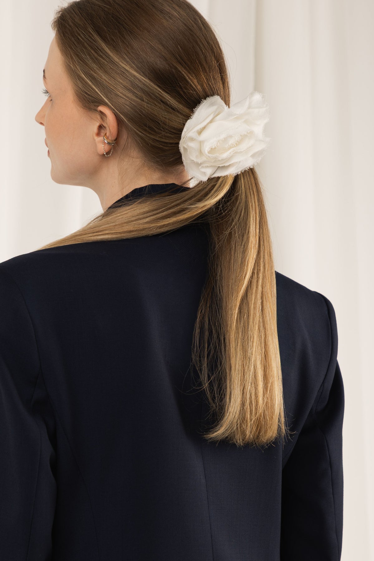 Scrunchie / bransoletka wiskozowa Rosa