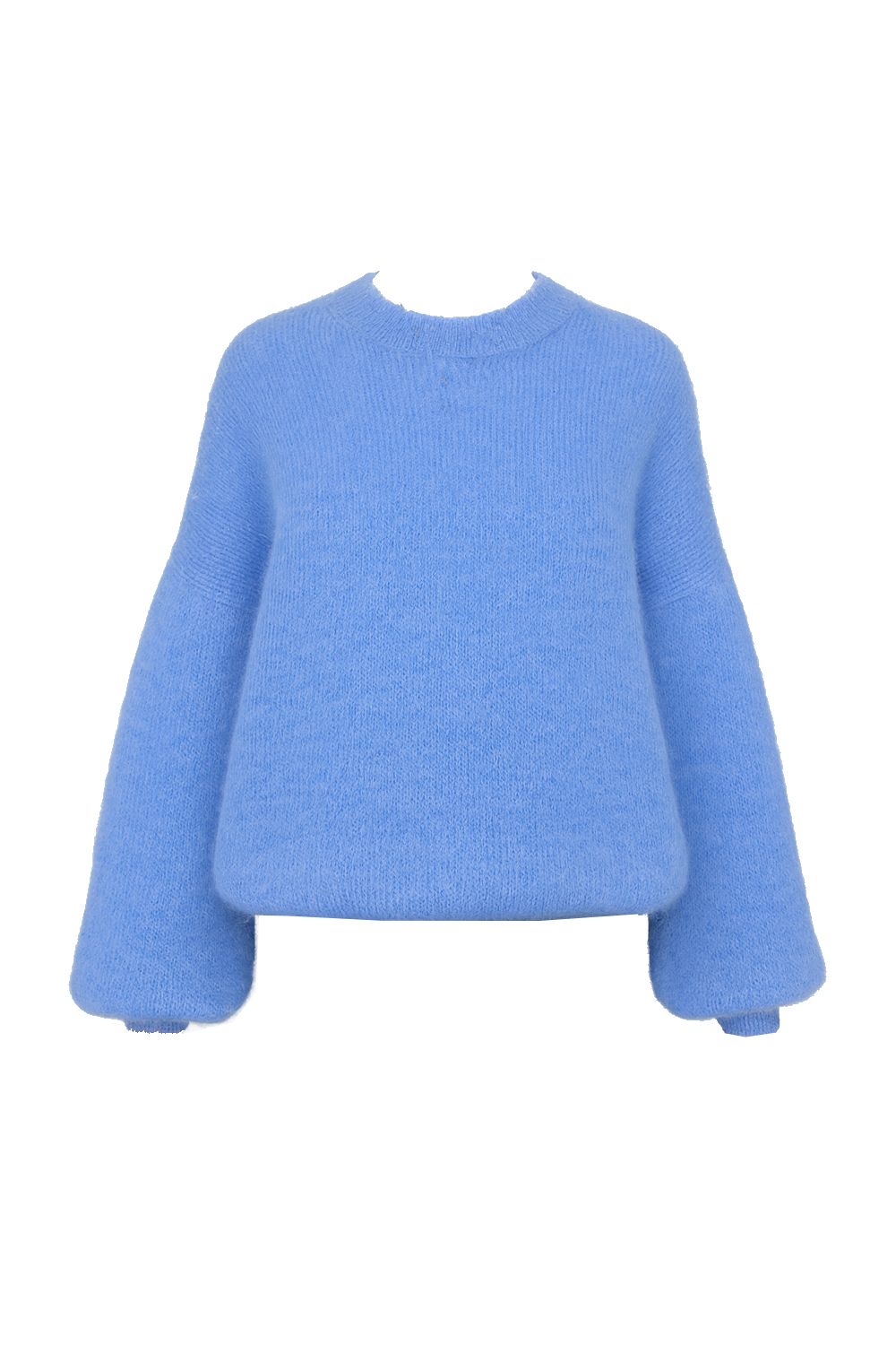 Puszysty sweter damski z cienkiego moheru SKY