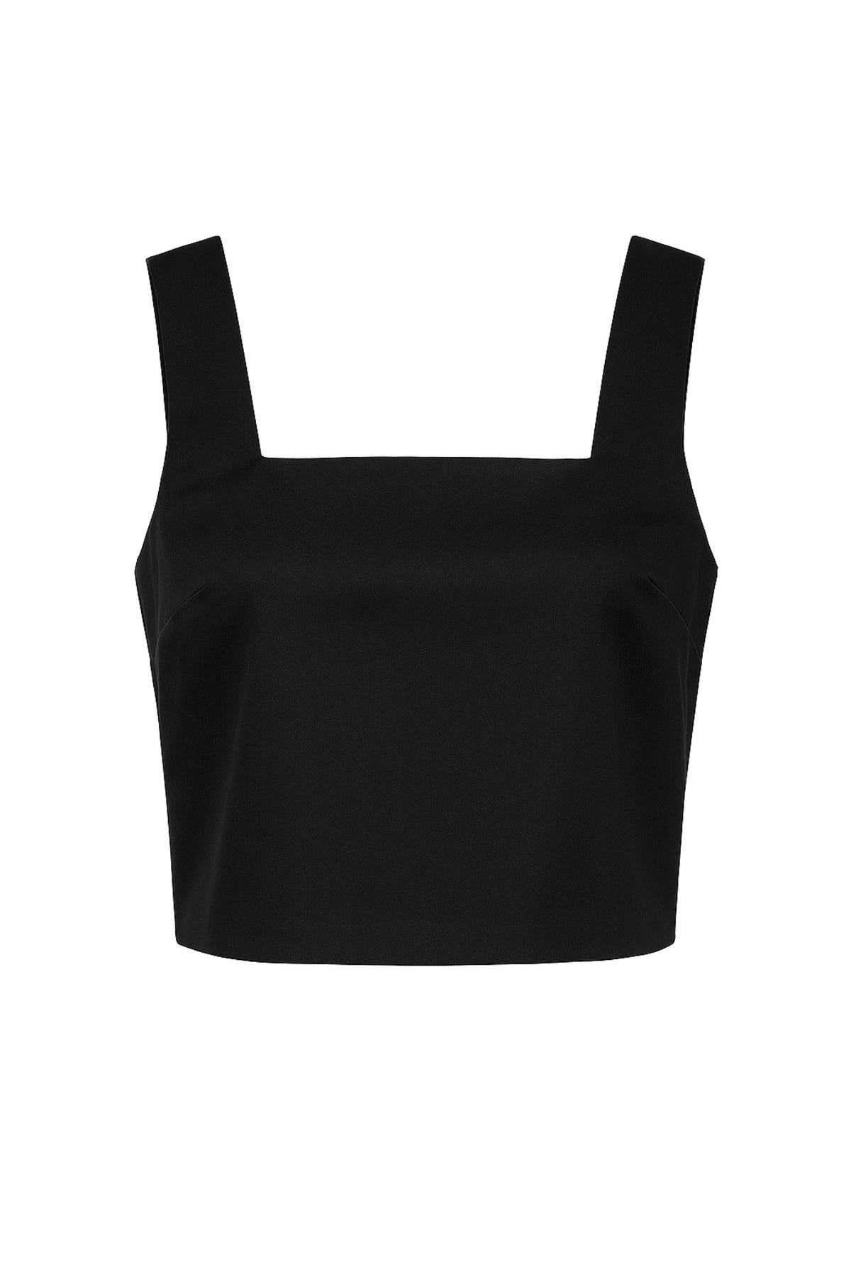 Elegancki top na szerokich ramiączkach Vela
