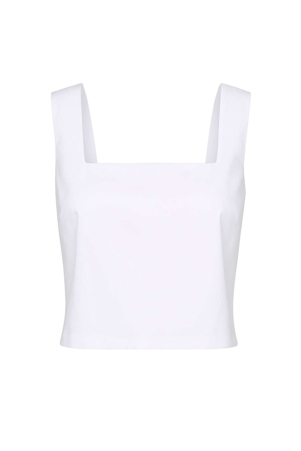 Elegancki top na szerokich ramiączkach Vela