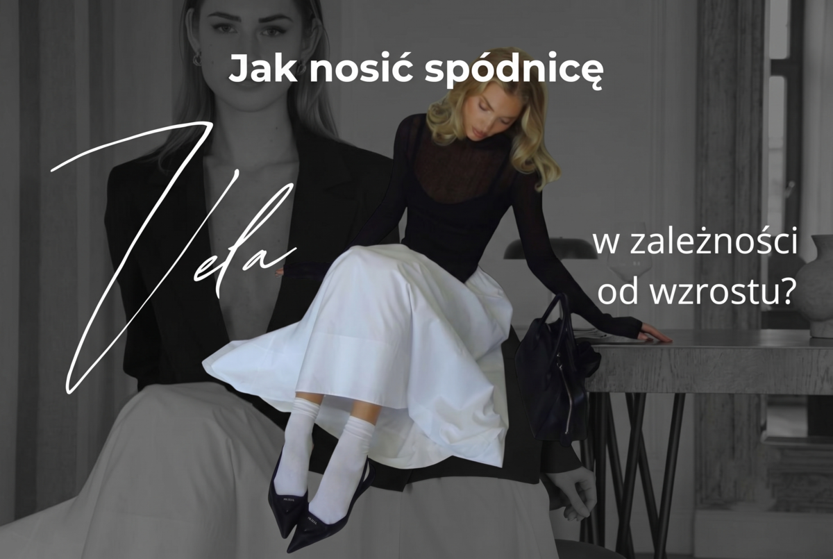 Jak nosić spódnicę midi przy niskim i wysokim wzroście