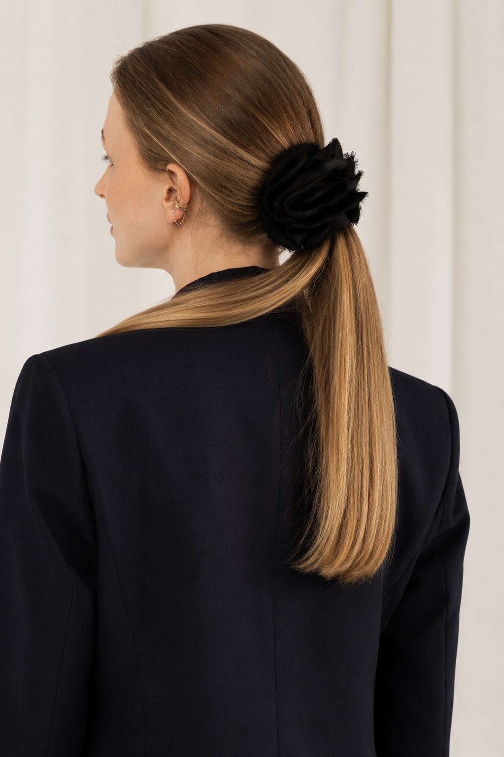Scrunchie / bransoletka wiskozowa Rosa