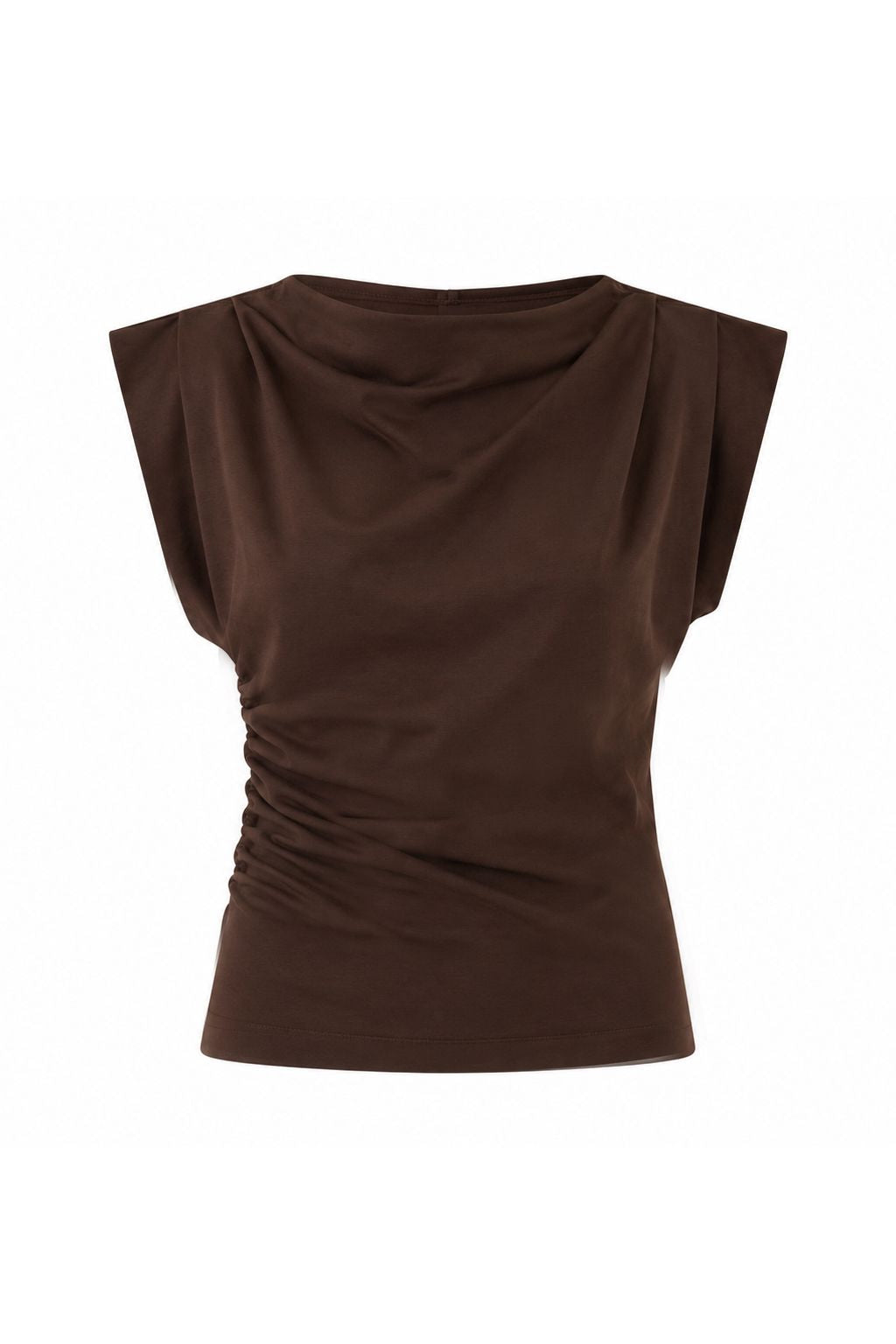 Rzeźbiący top drapowany z bawełny Ultra Smooth - Drape